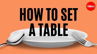 How to set the table  Anna Post [upl. by Lubeck]