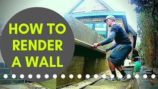 How To Render A Wall Rendering For Beginners [upl. by Yreffoeg]