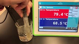 Cooling Curve of Naphthalene [upl. by Enttirb]