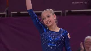 4Kp50 Viktoria Komova RUS Floor All Around 2012 London Olympic Games [upl. by Audy347]