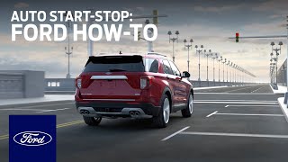 Auto StartStop  Ford HowTo  Ford [upl. by Benyamin]