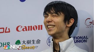 Yuzuru Hanyus WORLD RECORD short program at Four Continents  NBC Sports [upl. by Calesta401]