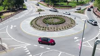 Roundabouts in North Carolina [upl. by Asirac]