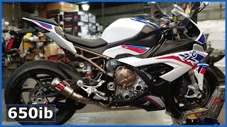 Akrapovic Shorty GP Full Exhaust Install  2020 BMW S1000RR [upl. by Ruffin]