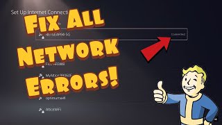 How To FixResolve All PS5 Network Errors 2021 Tutorial [upl. by Mareld564]