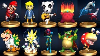 Super Smash Bros Brawl  All Trophies [upl. by Nosle856]