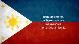 The Philippine National Anthem in EspañolEnglish amp Tagalog [upl. by Dippold]