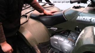 How to use the pull start on a atv [upl. by Raimundo]