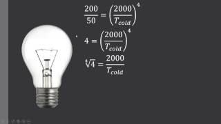 Stefan Boltzmann Law Examples [upl. by Box]