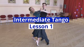 Intermediate Tango  Five Step [upl. by Ayila]