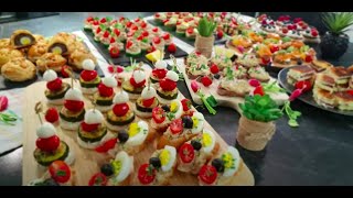 10 idées damuse bouche pour garnir un buffet dînatoire de fêtes 🔝👌بالعربية و الفرنسية [upl. by Hinson]