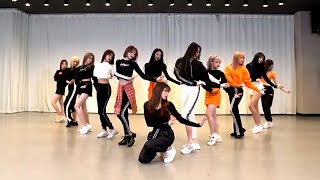 IZONE  FIESTA dance practice mirrored [upl. by Valdas578]