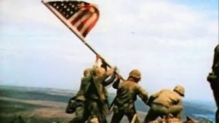 Raising the Flag on Iwo Jima – Slow Motion [upl. by Hermon]