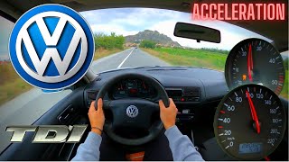 Volkswagen Golf 4 19 TDI 2000  POV Drive [upl. by Stinky]