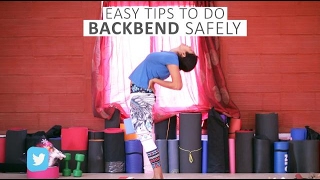 Easy tips to do Backbend safely [upl. by Gordie64]