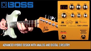 BOSS OD 200 Hybrid Overdrive [upl. by Blaseio]