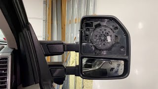 How to Replace 2017 Ford F250 F350 Mirror [upl. by Onia]