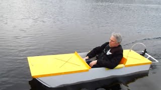 Sparky a DIY electric boat [upl. by Namharludba]