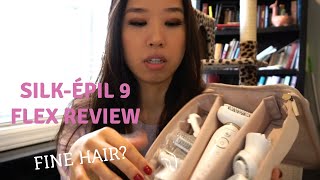 Braun SilkEpil 9 Flex ReviewFine hair [upl. by Olivero]