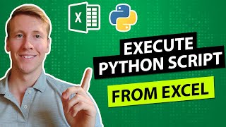 How To Execute A Python Script From Excel Using VBA  StepbyStep Tutorial EASY [upl. by Stubbs297]