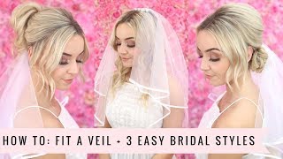 3 Easy Ways To Fit a Veil [upl. by Kathryne]