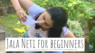 Jala Neti for beginners  How to use a neti pot  Aham Yoga [upl. by Atikihc]