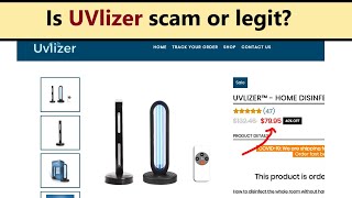 UVlizer  reviews Is UVlizer scam or legit lamp sanitizer that kills germs [upl. by Phalan979]