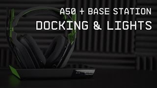 A50 Wireless  Base Station Docking and Lights  ASTRO Gaming [upl. by Baun]