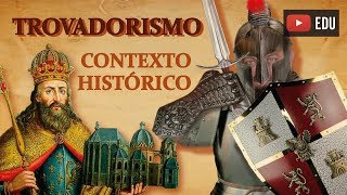 Trovadorismo  Contexto Histórico Prof Noslen [upl. by Ahsikam]