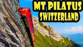 Mt Pilatus Switzerland  Golden Round Trip Travel Guide [upl. by Hodosh139]