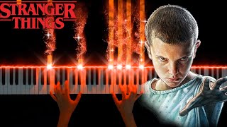 Stranger Things Theme Piano Cover [upl. by Olatha]