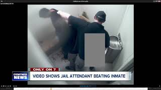 ITEAM Video shows jail guard violating inmates civil rights [upl. by Aklog]