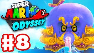 Super Mario Odyssey  Gameplay Walkthrough Part 8  Seaside Kingdom Nintendo Switch [upl. by Pentheas]