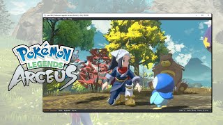 How to Play Pokémon Legends Arceus on PC  Yuzu Switch Emulator [upl. by Ferrel]