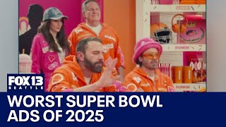 The worst 2025 Super Bowl ads [upl. by Oliva668]