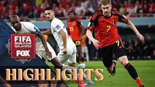 Belgium vs Canada Highlights  2022 FIFA World Cup [upl. by Ethelinda913]