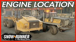 SNOWRUNNER ENGINE UPGRADE WESTLINE V16 M2450 LOCATION [upl. by Eesdnyl]