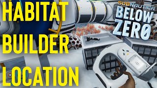 Subnautica Below Zero Habitat Builder Location [upl. by Garlen156]