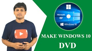 Make Window 10 Bootable DVD Easily How To [upl. by Nandor843]