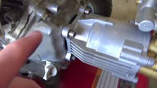 How To Replace Pressure Washer Water Pump Part 2 [upl. by Atalya771]