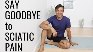 Four Yoga Stretches to Prevent amp Relieve Sciatic Pain [upl. by Orten675]