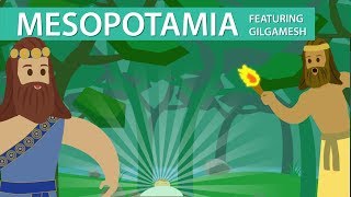 Mesopotamia Ft Gilgamesh simplified English version [upl. by Ahseret]