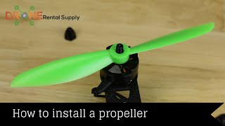 How to install propellers [upl. by Elitnahc]