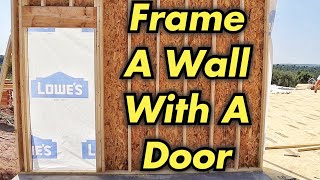 How To Build A Wall With A Door Opening 16quot OC Layout [upl. by Valerie]