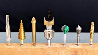 10 Amazing and Useful Drill Bits [upl. by Ennaira]