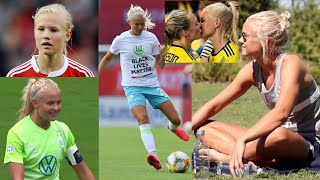 Pernille Harder  Eropean Football Player of the Year 2020 [upl. by Ethbinium]