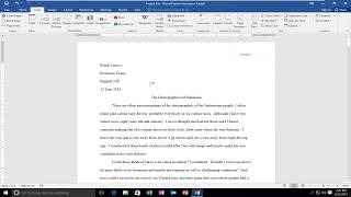 How To Add A Header In Microsoft Word [upl. by Shore]