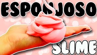 Tutorial Haz SLIME ESPONJOSO facil  Sin BORAX [upl. by Trotta]