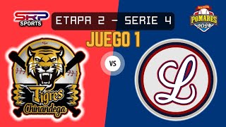 Chinandega vs León  Juego 1 EN VIVO Pomares2024 [upl. by Aliuqaj]