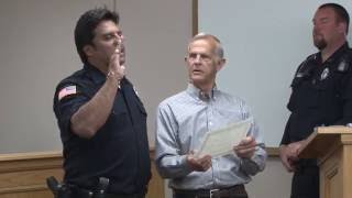 Erik Estrada sworn in as reserve officer in Idaho [upl. by Netsriik85]